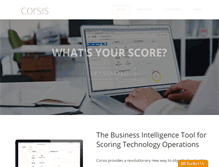 Tablet Screenshot of corsis.com
